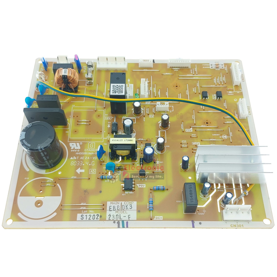 แผงบอร์ดตู้เย็น HITACHI(ฮิตาขิ)รุ่น*R-H200PA/R-H230PA/R-H210EX/R-H200PA-1*อะไหล่แท้*ใช้ได้กับทุกรุ่นที่ทางร้านระบุไว้