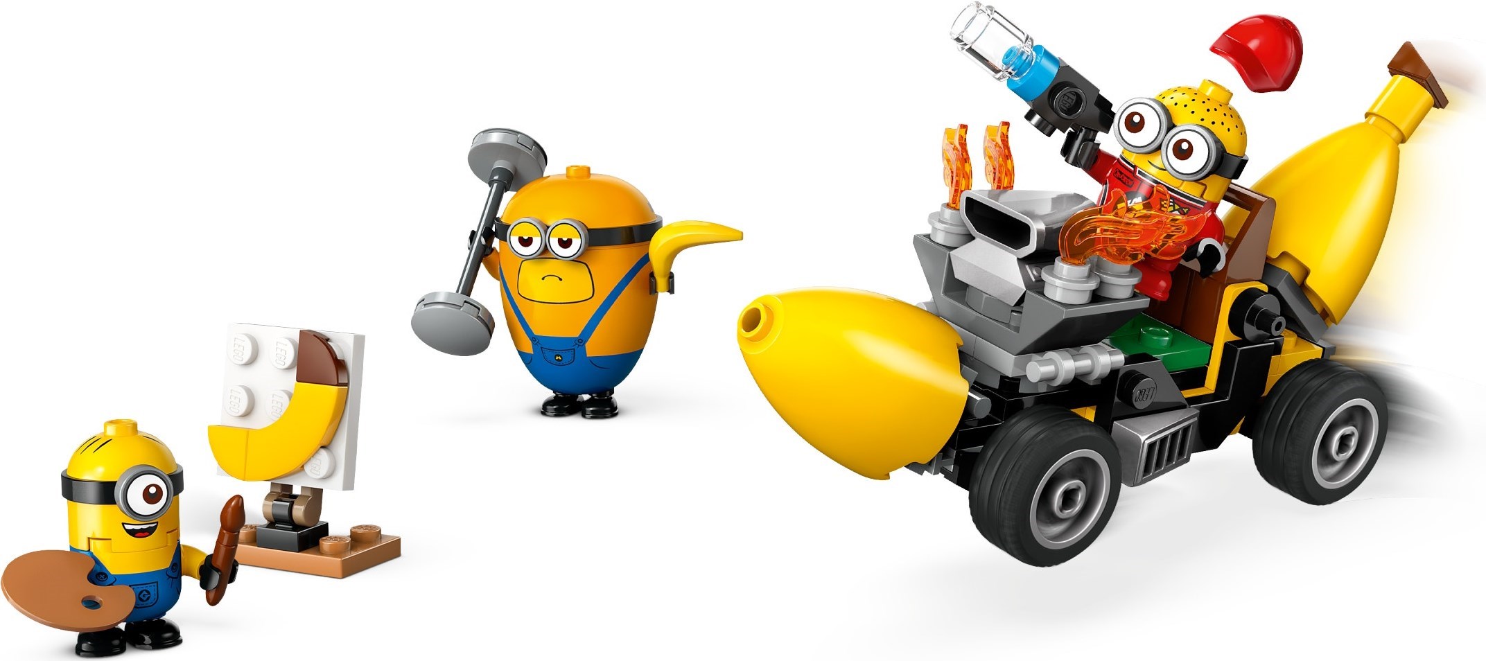 LEGO Minions THE RISE OF GRU DESPICABLE ME เลโก้ 75580 Minions and Banana Car
