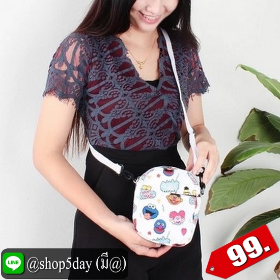 ♨️ กระเป๋าสะพาย Elmo Minni Ji2Ji ⚡️