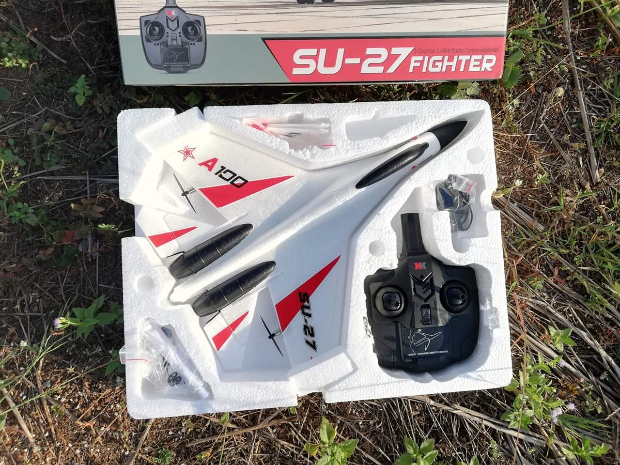 เครื่องบินบังคับวิทยุ XK A100 3CH SU-27 /J-11 FIGTER