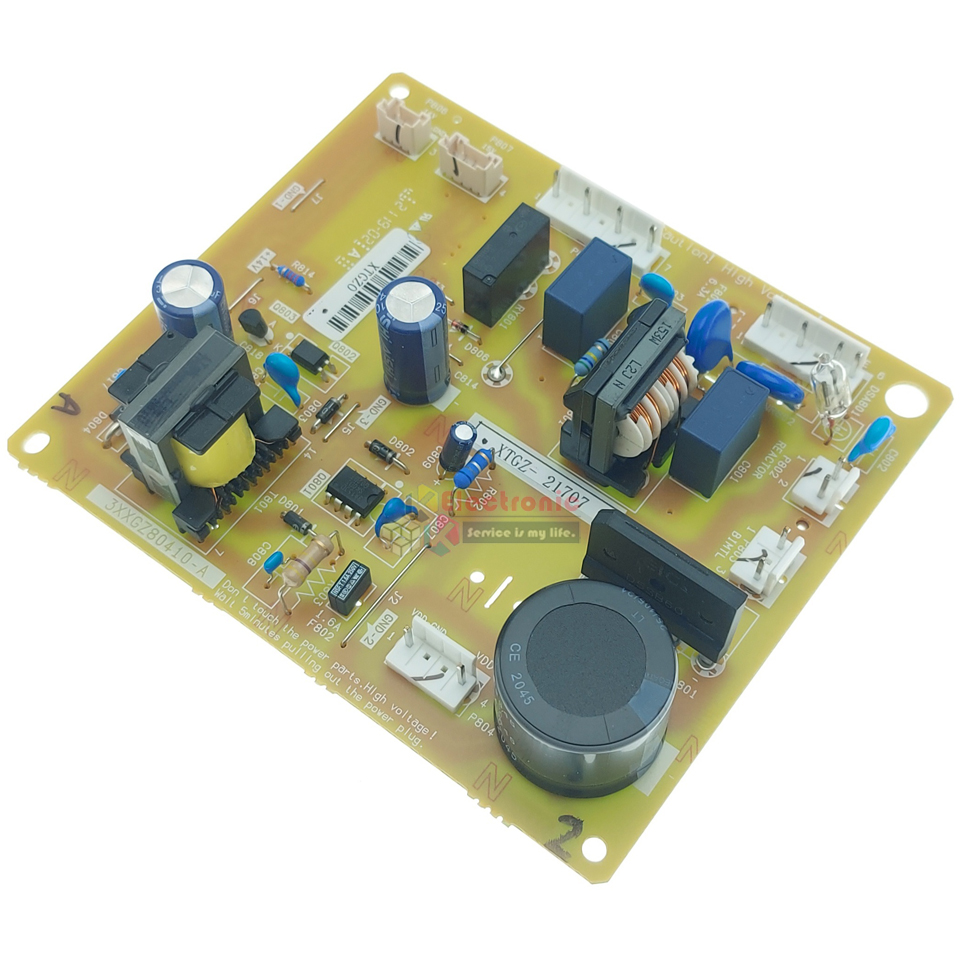 แผงบอร์ดตู้เย็น TOSHIBA(โตชิบา)รุ่น*GR-A32KBZ/GR-A41KBZ/GR-AG41KDZ*อะไหล่แท้*ใช้ได้กับทุกรุ่นที่ทางร้านระบุไว้