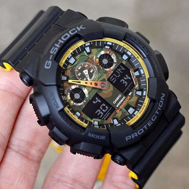 Casio G-shock ชาย GA-100BY-1ADR