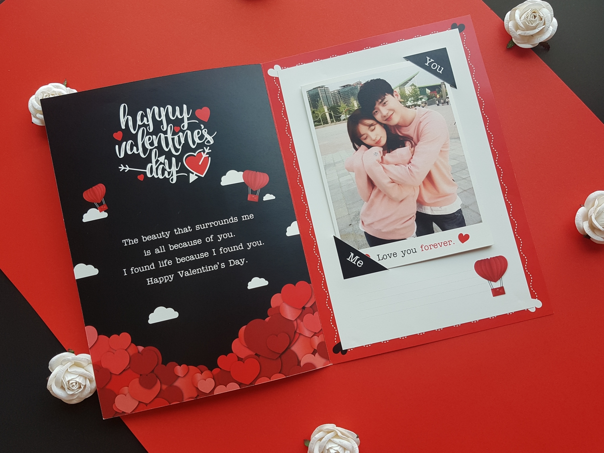 การ์ดอวยพรไซต์ใหญ่ Valentine Big Card