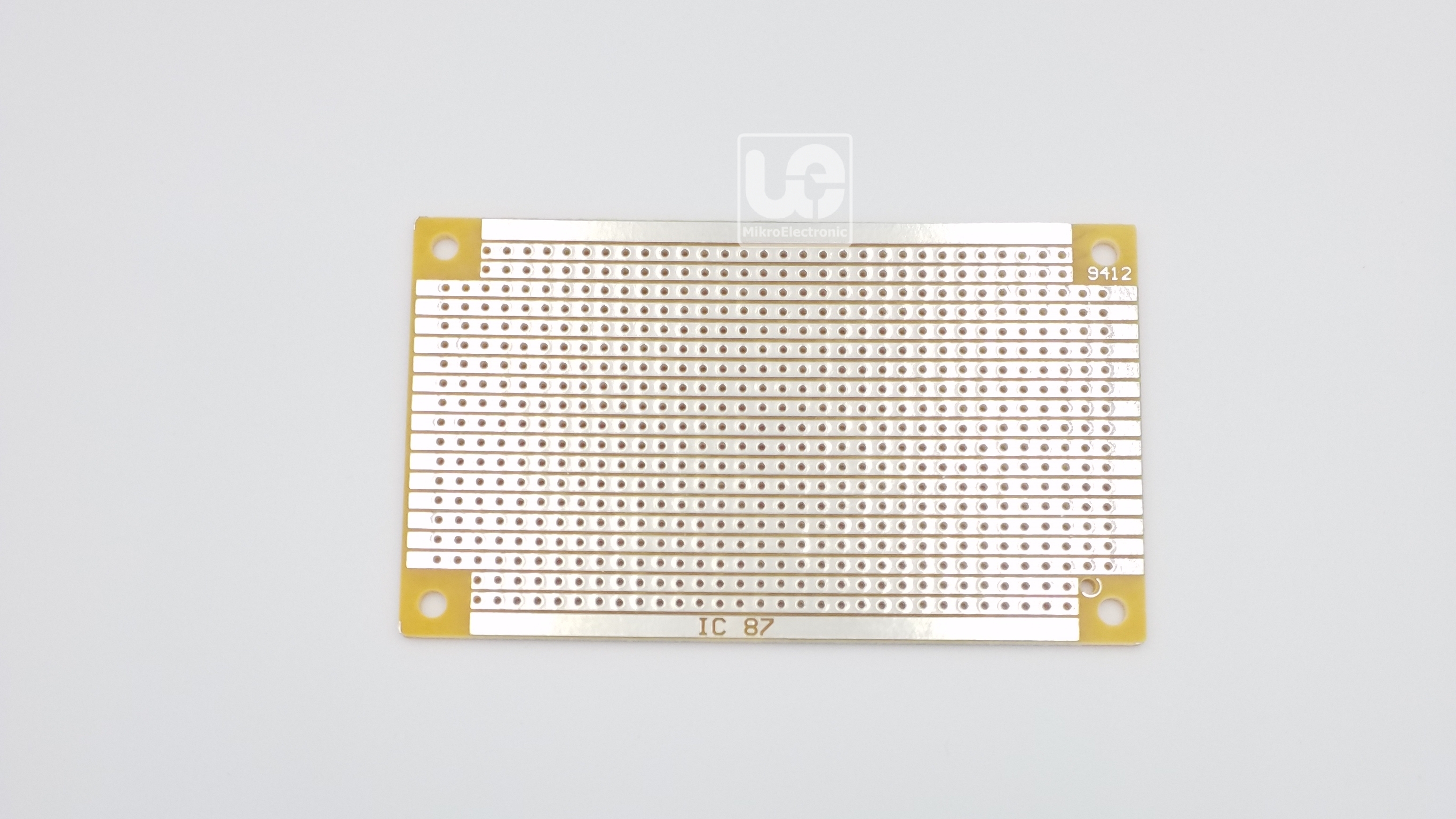 แผ่นปริ๊นอเนกประสงค์ ชุบดีบุก Prototype PCB Board 55x93 mm (5.5x9.3cm)