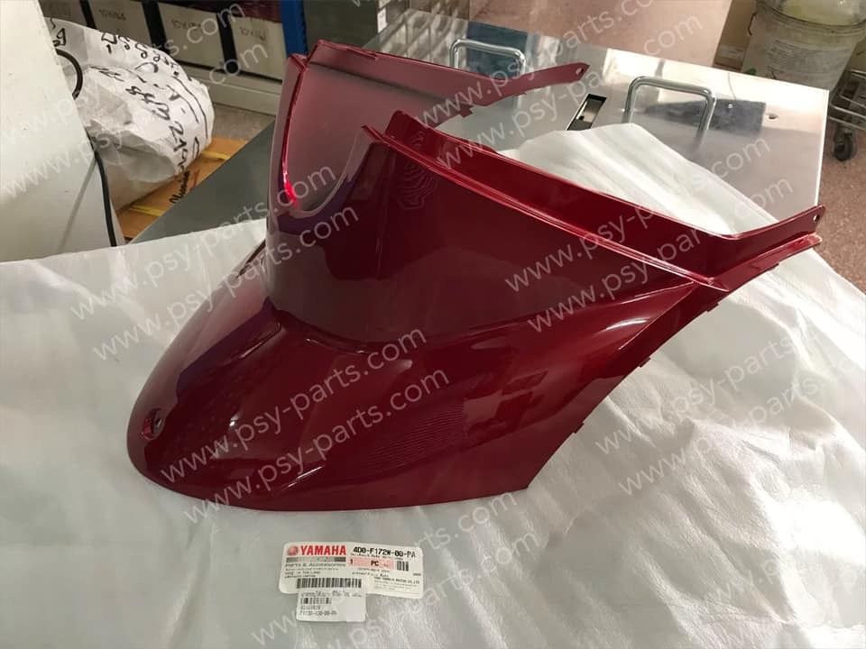 ฝาครอบใต้เบาะ FINO-ใหม่ แท้ๆ สีแดงบรอนซ์ 4D0-F172W-00-PA