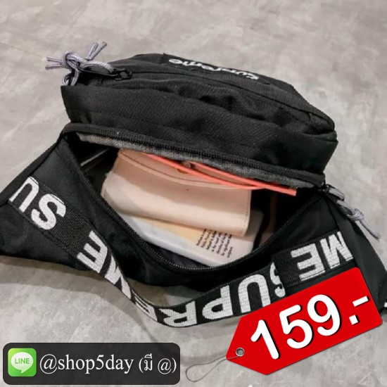 🔥กระเป๋าแฟชั่น กระเป๋าคาดอก Supreme No.B33001