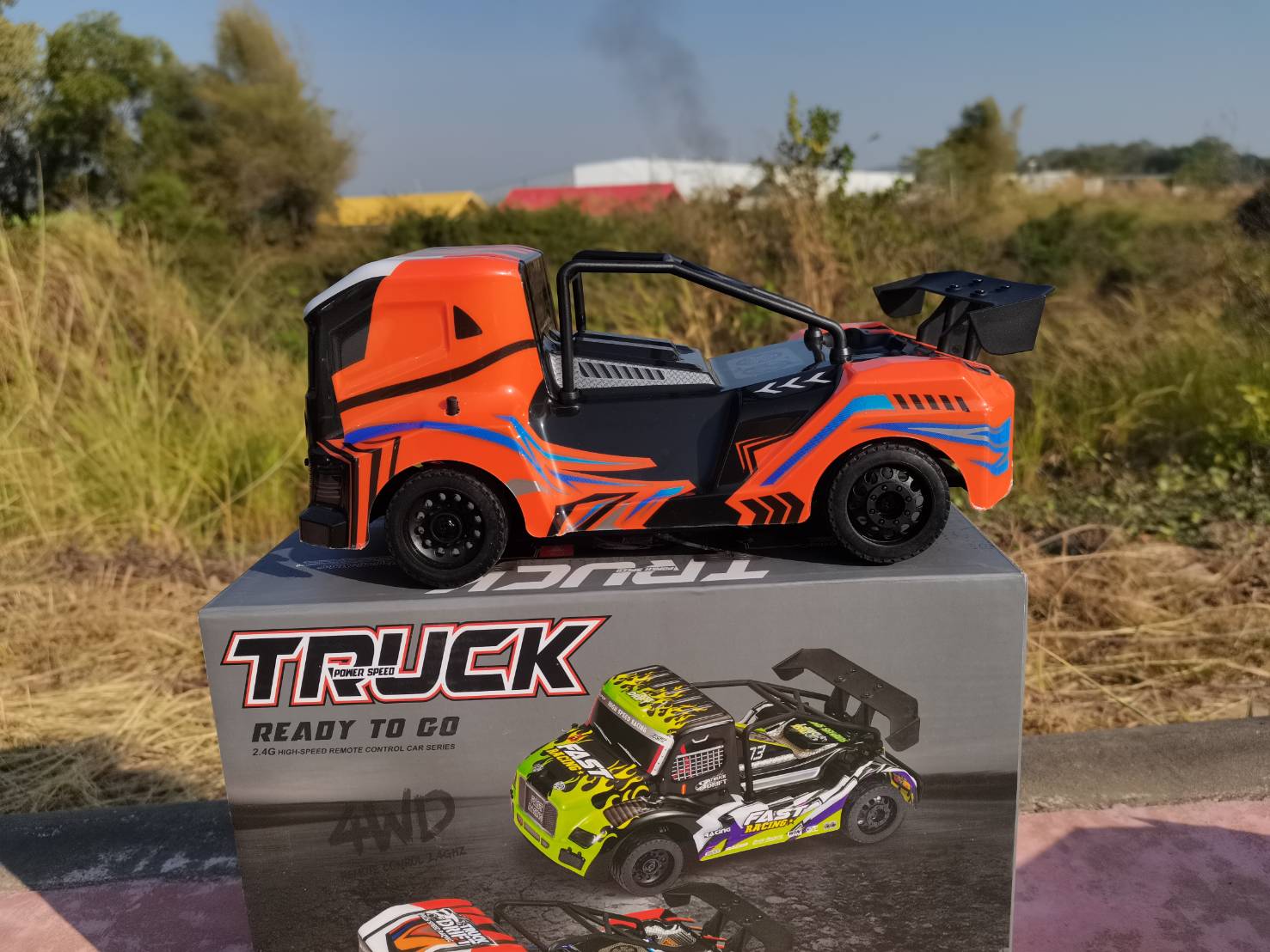 รถบังคับวิทยุ SPEED TRUCK 2.4G 4WD 50KM/H 1/16 รุ่นGB1013