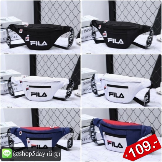 🔥กระเป๋าแฟชั่น คาดอก Fila ฟิล่า No.flla 109-C