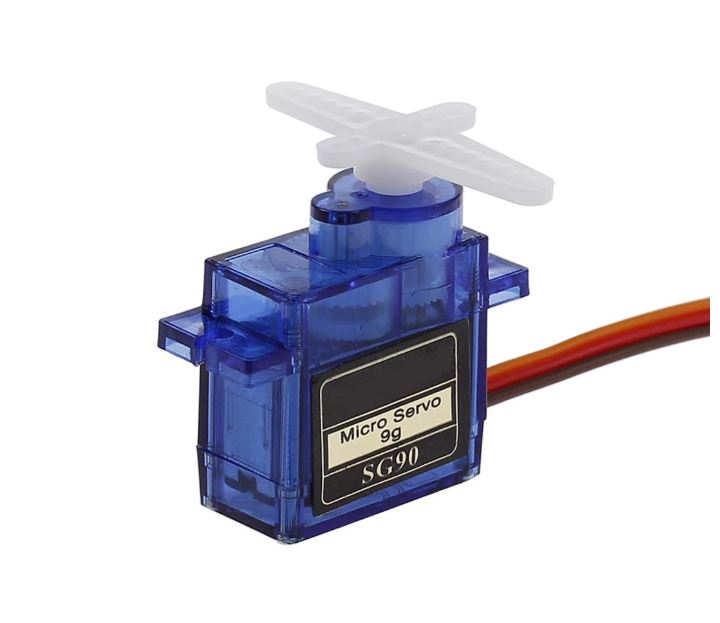 เซอร์โวมอเตอร์ SG90 Micro Servo 1.8kg/cm หมุน 0-180 องศา (180 degree) 4.8V - 6V