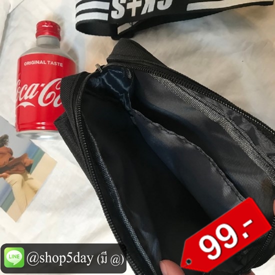 🔥กระเป๋าผ้าสะพายข้าง GK+S มี10สี สุดซิค