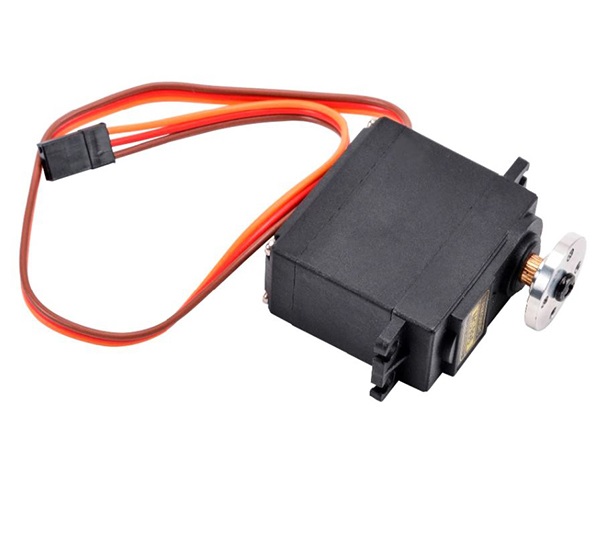 จานยึดเซอร์โวมอเตอร์ สีน้ำเงิน Aluminum Metal 25T Servo Arm Round type Disc Matal Horns For MG995 MG996R MG945 Rc Servo