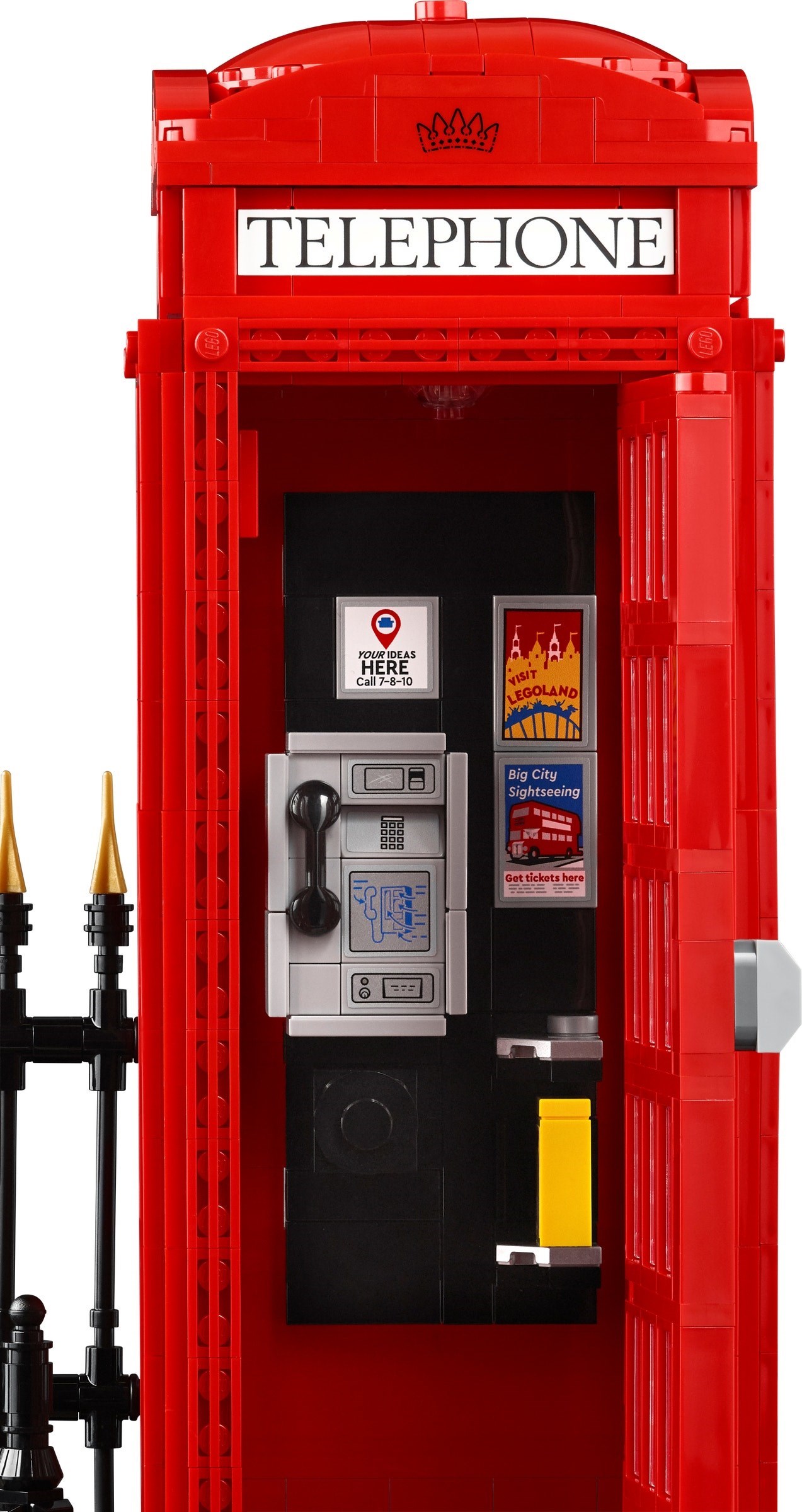 LEGO เลโก้ 21347 Red London Telephone Box