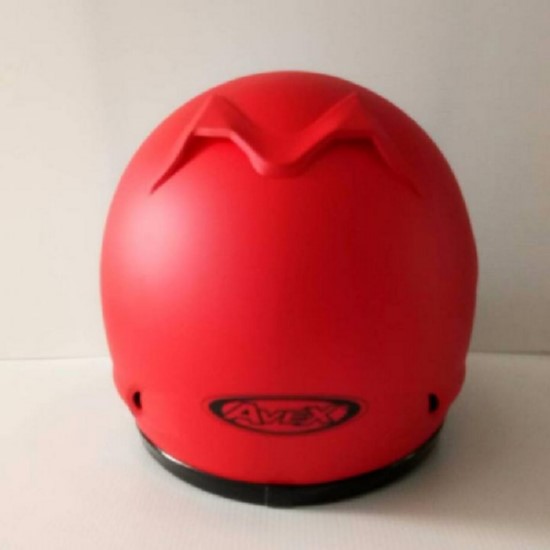 AVEX หมวกกันน็อคเต็มใบ ราคาถูก รุ่นXR ล้วน สีแดงด้าน