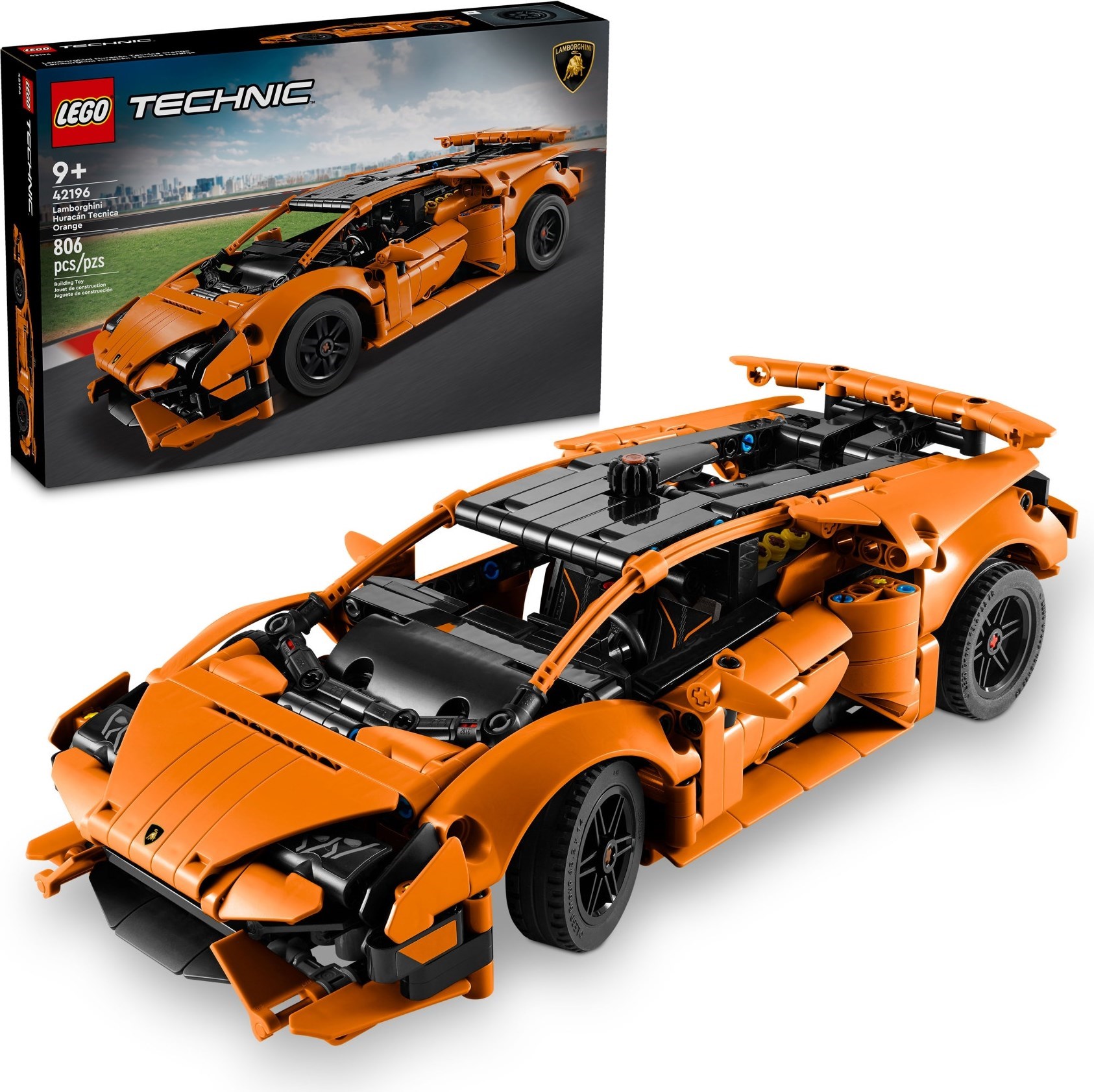 LEGO Technic เลโก้ 42196 Lamborghini Huracán Tecnica Orange