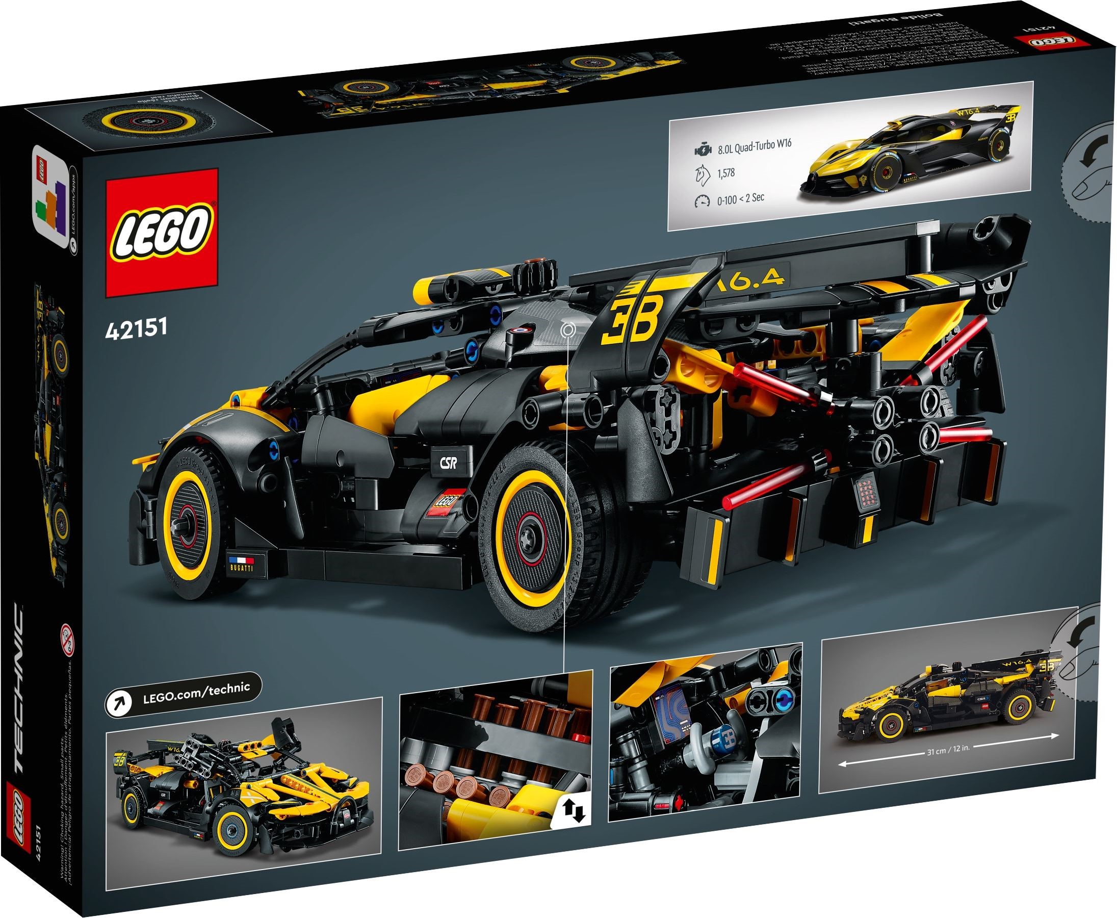 LEGO Technic เลโก้ 42151 Bugatti Bolide