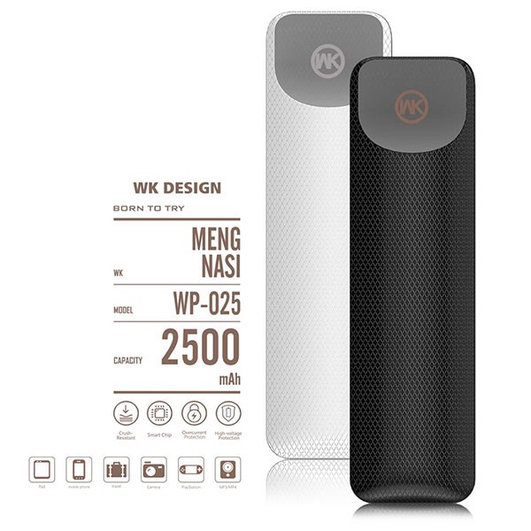 แบตสำรอง WK WP-025 Mengnasi 2500 mAh