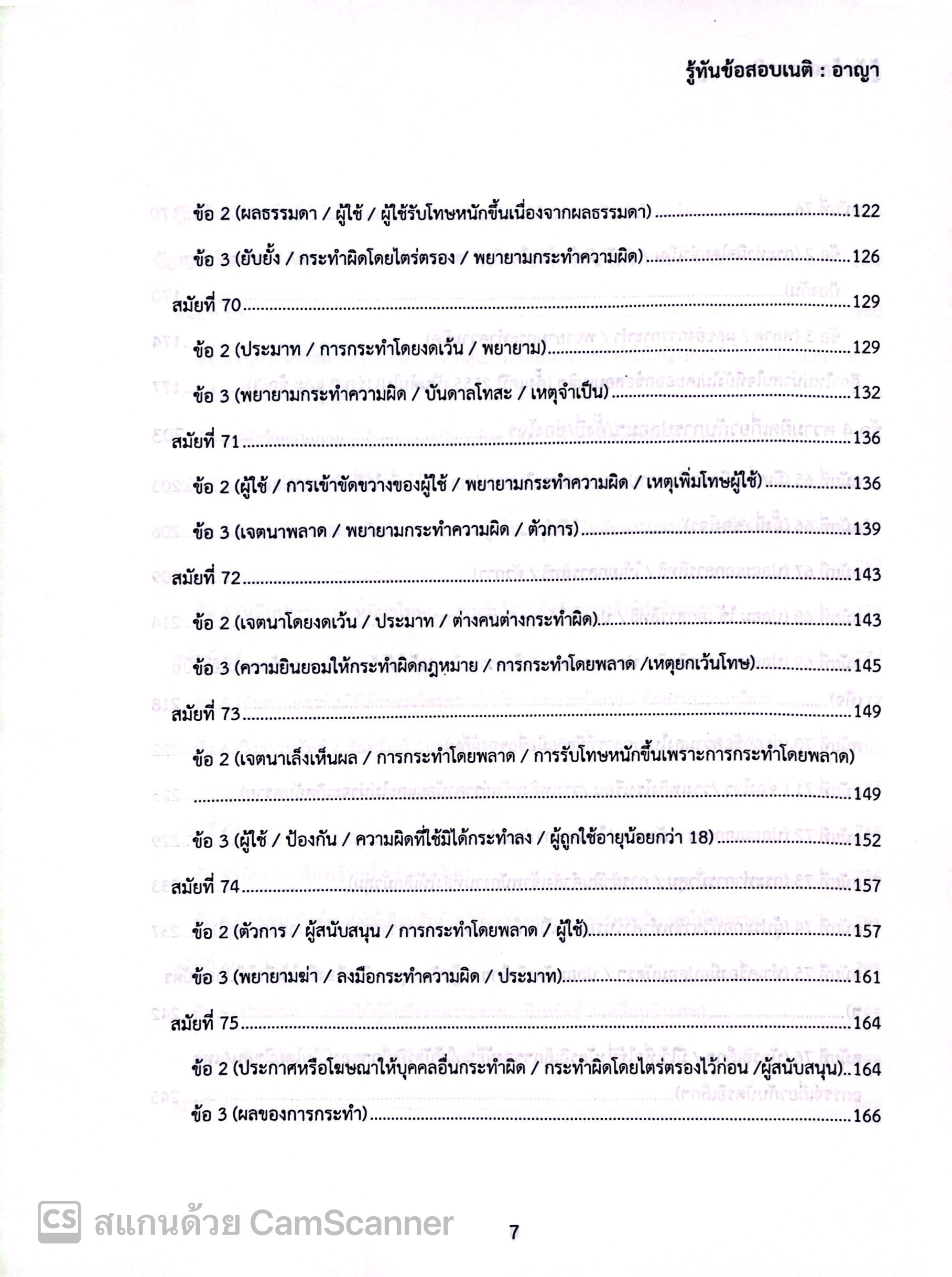 (ตำหนิ)รู้ทันข้อสอบเนติ อาญา /โดย:โชคชัย เนตรงามสว่าง, บราลี ไอยะรา / ปีที่พิมพ์ : กรกฎาคม 2567 (ครั้งที่ 2)