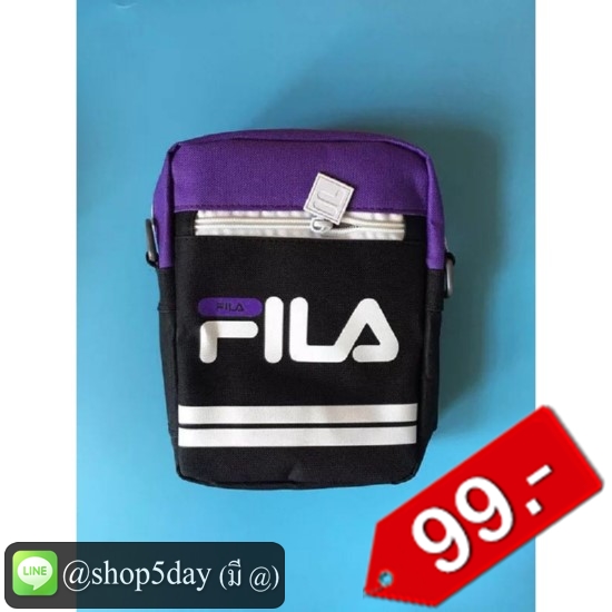 🔥กระเป๋าแฟชั่น สะพายข้าง Fila ฟิล่า No.flla B001