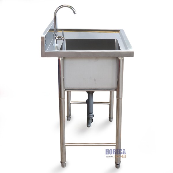 1 deep sink + right rest 100x60 cm. Dina brand