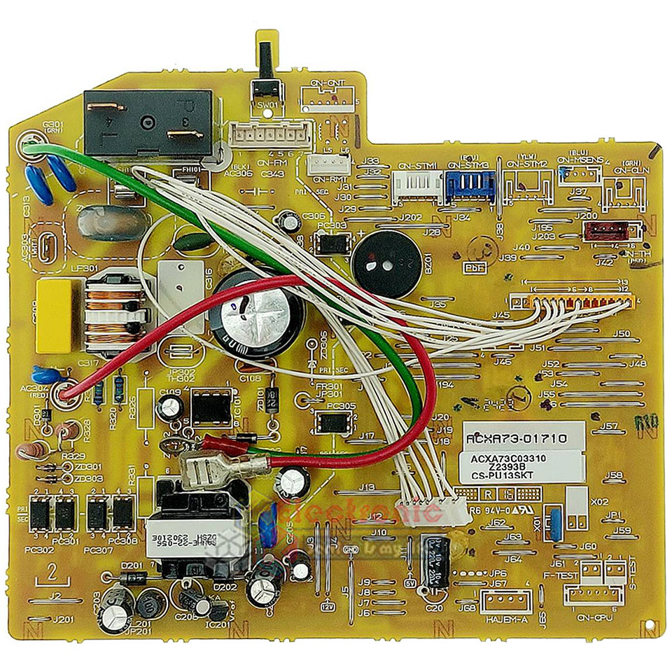 แผงบอร์ดแอร์คอยเย็นPANASONIC-พานาโซนิค รุ่น CS-PU13SKT-อะไหล่ใหม่แท้บริษัท #อะไหล่แอร์PANASONIC