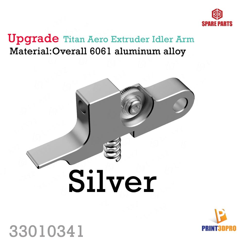 3D Printer Part Upgrade Titan Aero Extruder Idler Arm For All Metal Extruder 1.75mm Prusa i3 MK2 Extruder Idler Arm