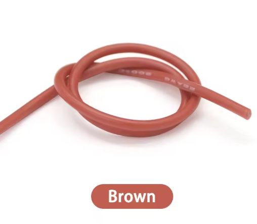 สายไฟอ่อน 22AWG สีน้ำตาล 10 Meters 300V 7A UL1007 PVC Electronic Cable Wire ม้วนละ 10 เมตร