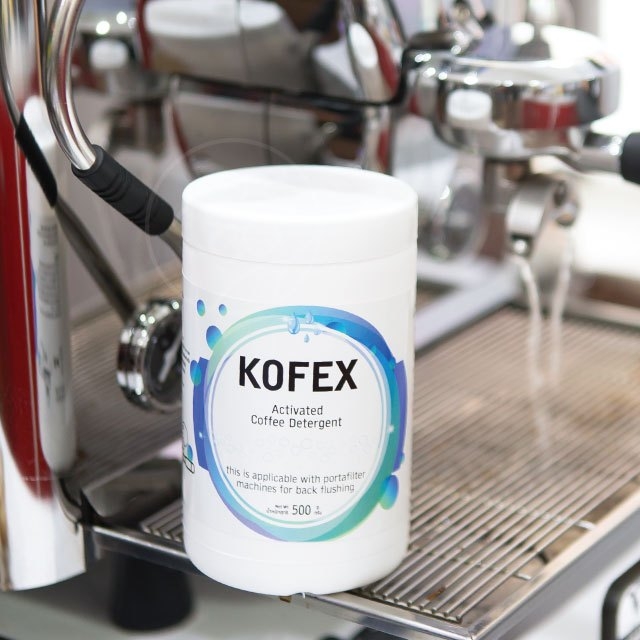 Kofex ผงล้าง หัวชงกาแฟ ล้างหัวกรุ๊ป เครื่องชงกาแฟ ทำความสะอาด ขนาด 500g บรรจุ 1 ชิ้น