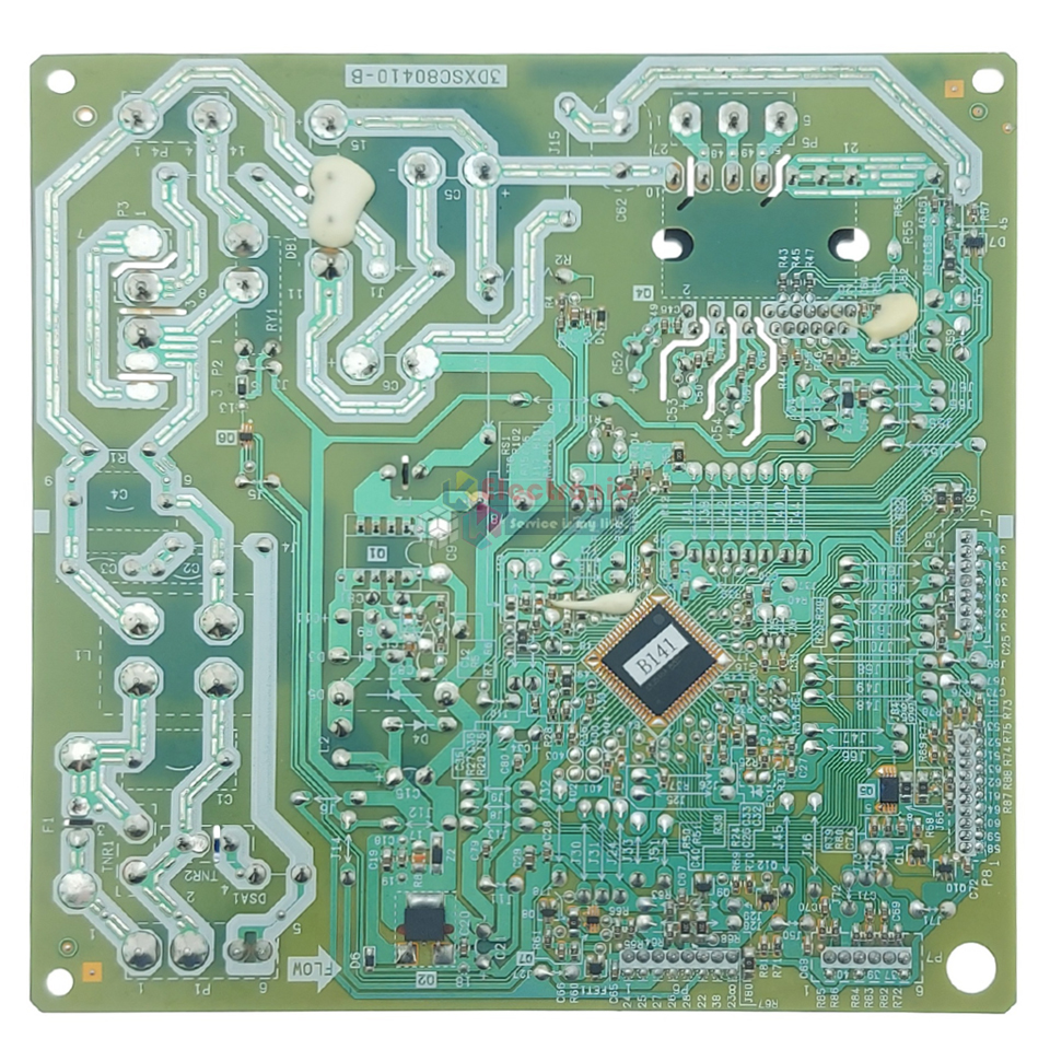 แผงบอร์ดตู้เย็น TOSHIBA(โตชิบา)รุ่น*GR-A25KU/GR-A25KS*อะไหล่แท้*ใช้ได้กับทุกรุ่นที่ทางร้านระบุไว้*ใช้เฉพาะเบอร์คอมเพรสเซอร์GMCC