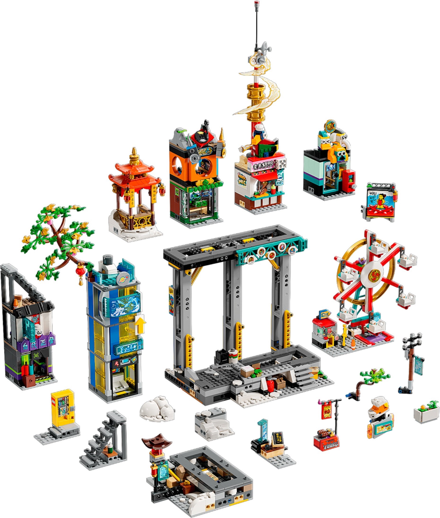 LEGO Monkie Kid เลโก้ 80054 Megapolis City