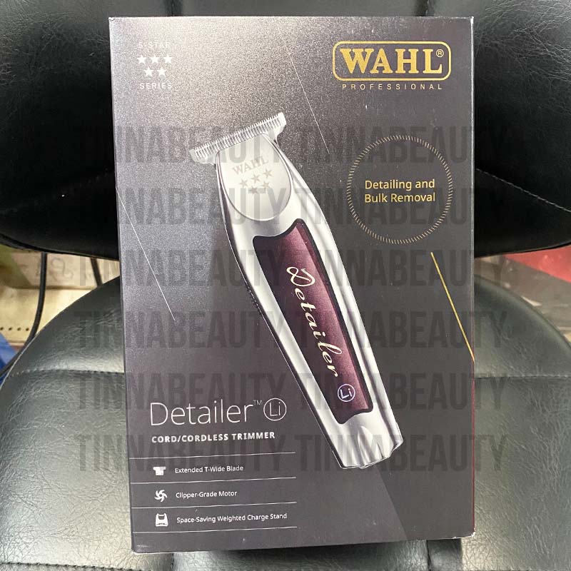 ปัตตาเลี่ยนกันขอบไร้สาย WAHL Cordless Detailer Li กล่องดำ ประกันศูนย์ไทย
