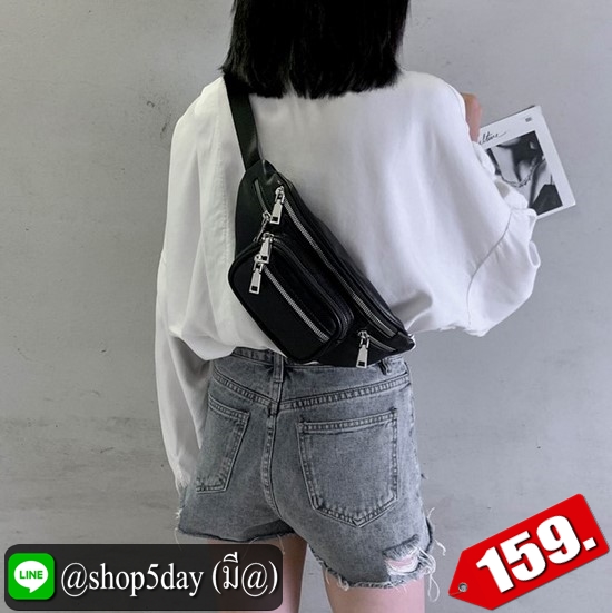 ♨️ กระเป๋าแฟชั่น คาดอก-คาดเอว หนัง PU OK ⚡️