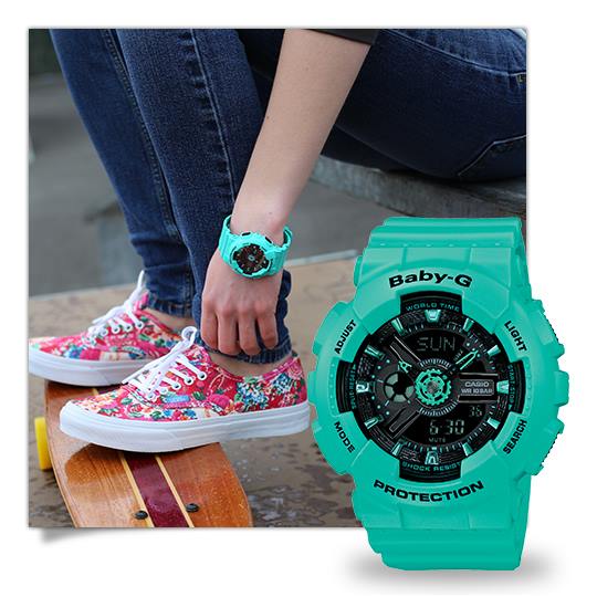 Casio Baby-G หญิง BA-111-3ADR