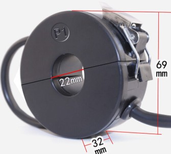 CTK-0.66-22mm. 100/5A Hold 22mm. CT Split Core Current Transformer Coil Sensor Pri 100A output 5A class 0.5 CT วัดไฟฟ้ากระแสสลับ