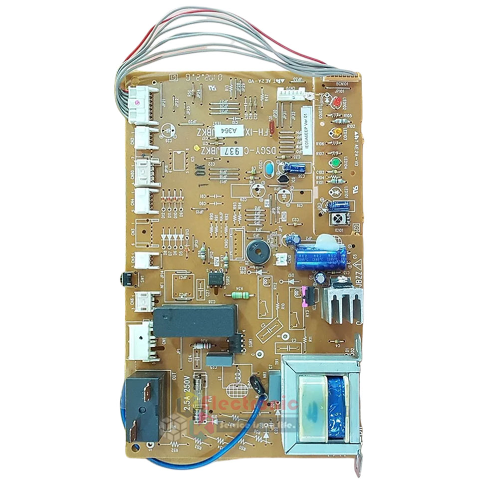 แผงบอร์ดควบคุมแอร์คอยเย็นSHARP-ชาร์ป รุ่น AH-ST13-อะไหล่ใหม่แท้บริษัท