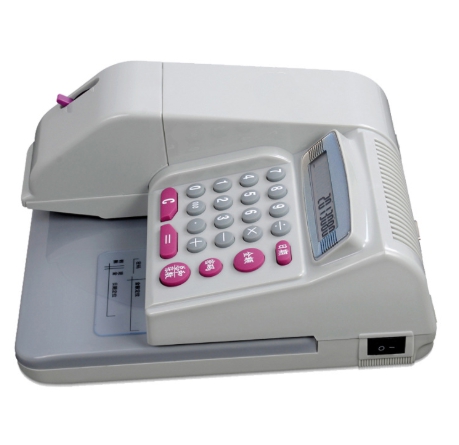 เครื่องพิมพ์เช็คแบบพกพา รุ่น ZP02 เปลี่ยนเป็นรุ่นXD310