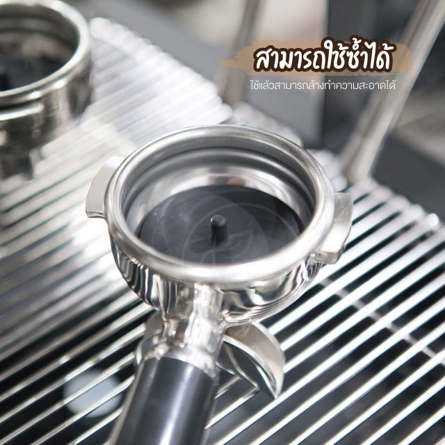 แผ่นยางรอง เครื่องชงกาแฟ Rubber Backflush Insert แผ่นยางล้างหัวชง ขนาด 5 cm บรรจุ 1 ชิ้น