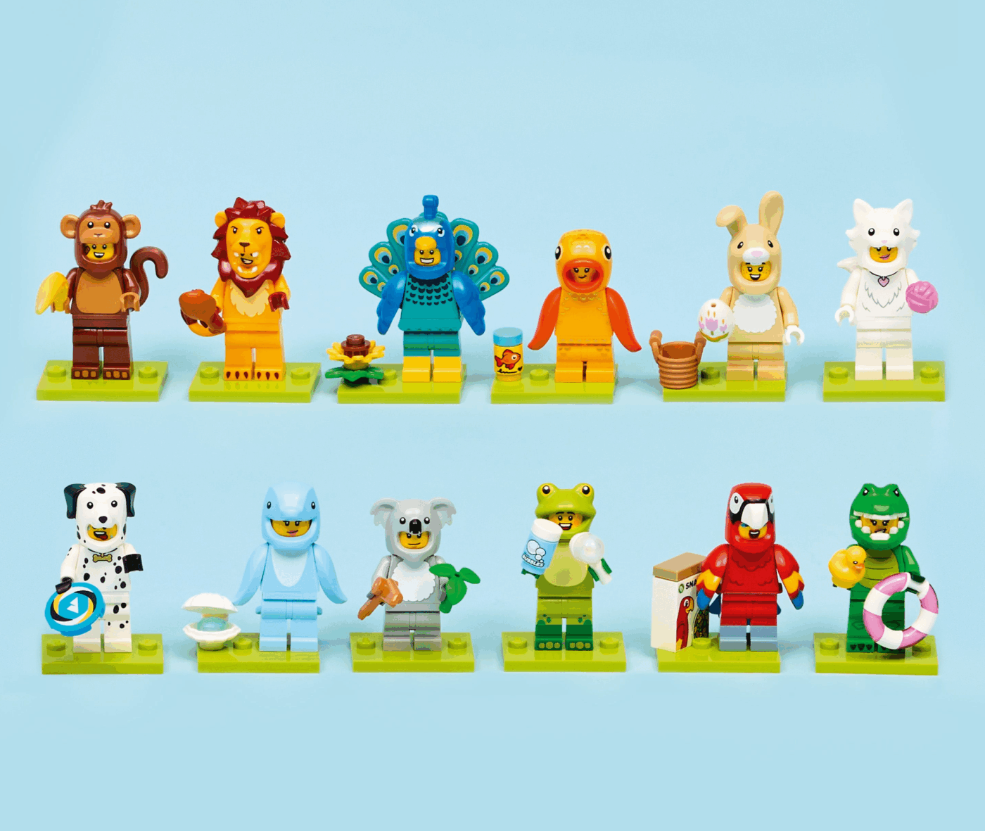 LEGO เลโก้ 71051 Minifigures Series 28 Animal Costume [ครบชุด 12 ตัวละคร]