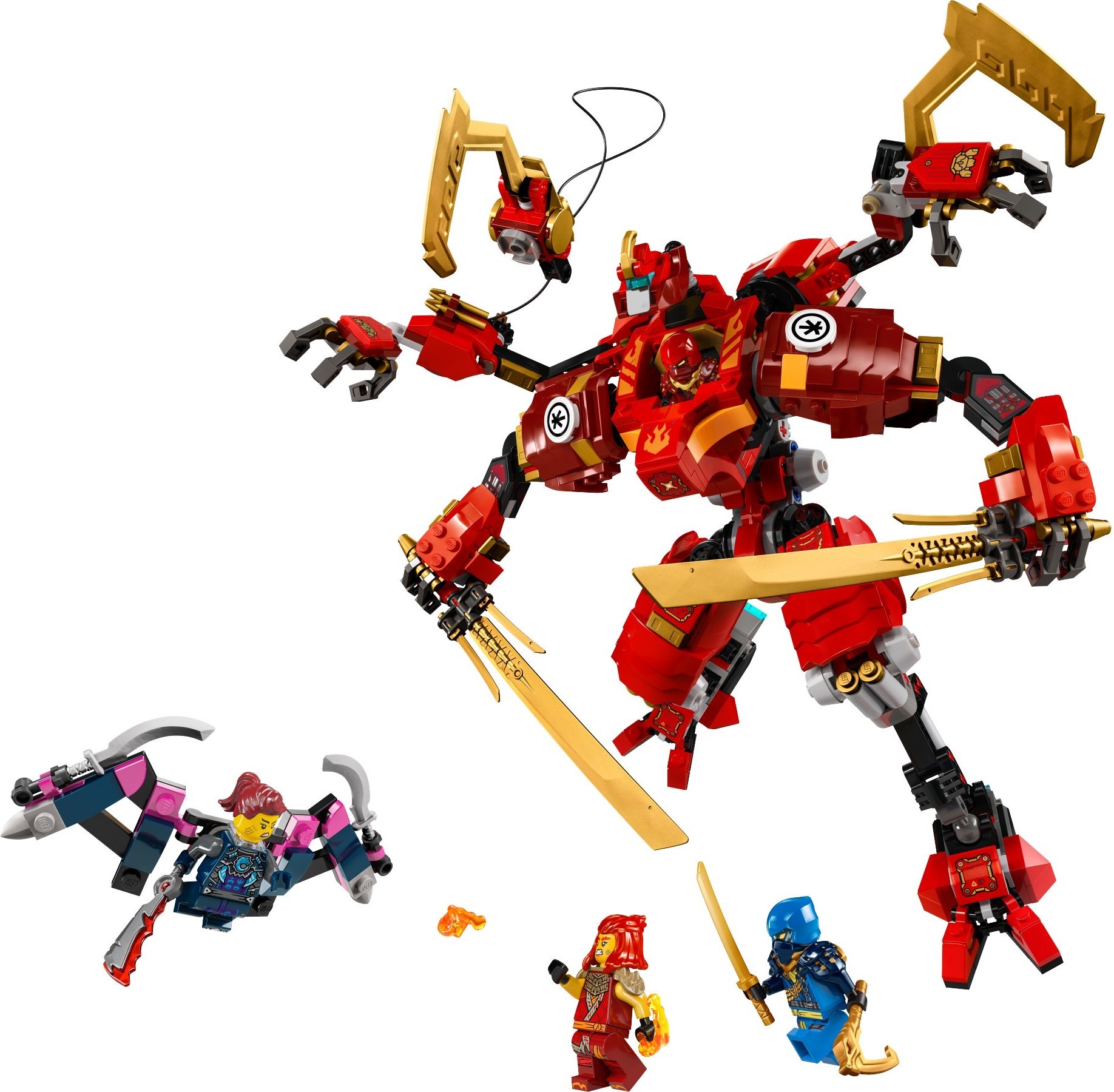 LEGO Ninjago เลโก้ 71812 Kai's Ninja Climber Mech