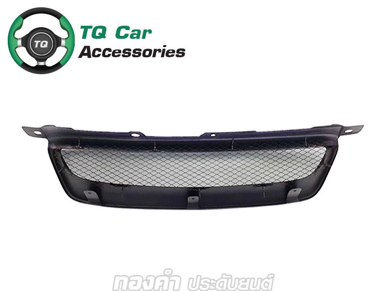 กระจังหน้าHONDA ACCORD งูเห่า ปี1998-2002 สีดำด้าน