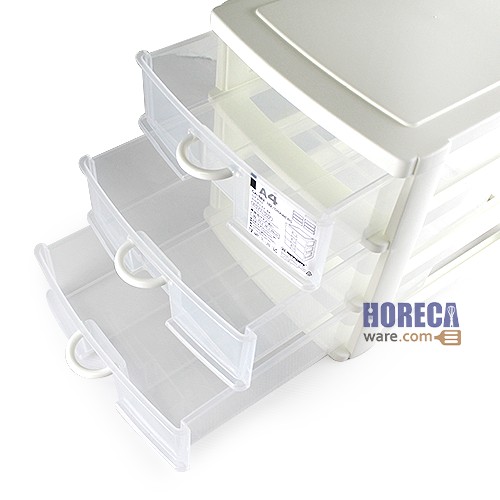 เก๊ะลิ้นชัก 3 ชั้น ใส่A4 CA-583 ตราคีย์เวย์