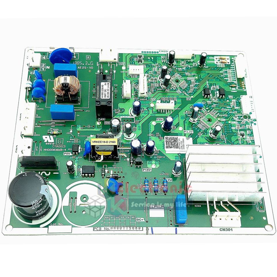 แผงบอร์ดตู้เย็นHITACHI(ฮิตาชิ)รุ่น*R-H300PD-1(ต้องมีขีด1)*อะไหล่แท้*ใช้ได้กับทุกรุ่นที่ทางร้านระบุไว้