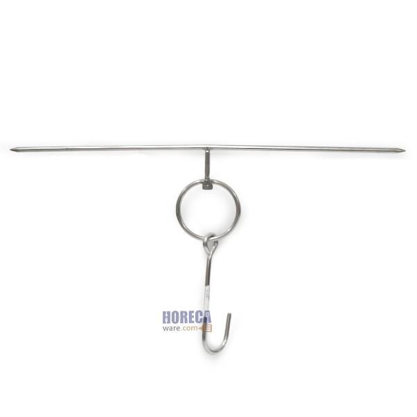 ตะขอแขวนหมูแดง เล็ก เมทัลเลก