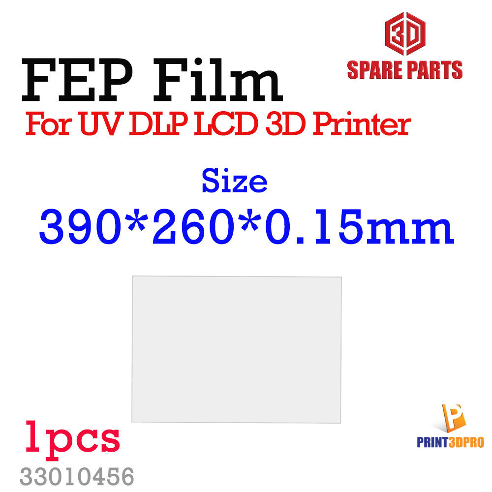FEP Film for 3D Printer Resin Thickness 0.15mm 3D Printer High Transmittance