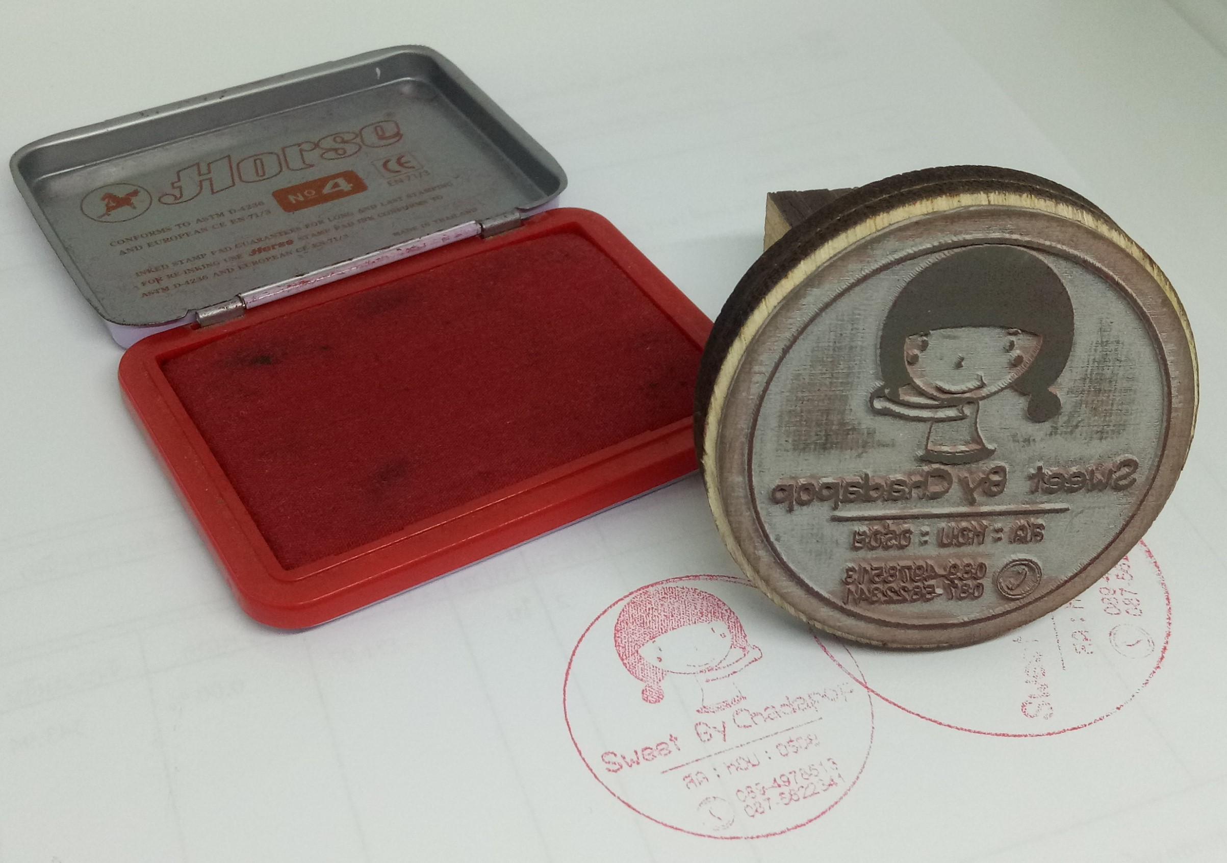 ✨รับทำตรายางด้ามไม้ เลเซอร์✨ออกแบบฟรี ตรายาง ตรายางร้านค้า ตรายางร้าน คุณภาพคมชัด ราคาถูก ตราปั้ม ตราประทับ