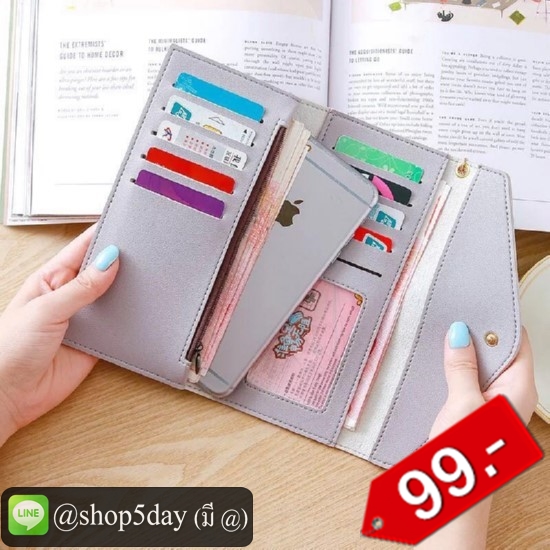 🔥กระเป๋าสตางค์ กระเป๋าเงินหญิง No.LSC