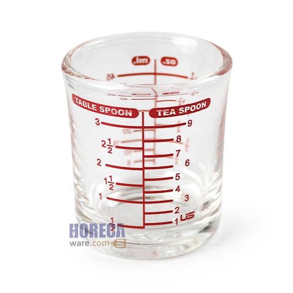 Measuring cup with scale, 2oz., US brand
