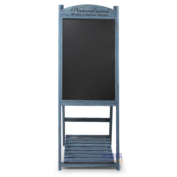 กระดานดำหัวโค้ง Natural wind คละสี บอส