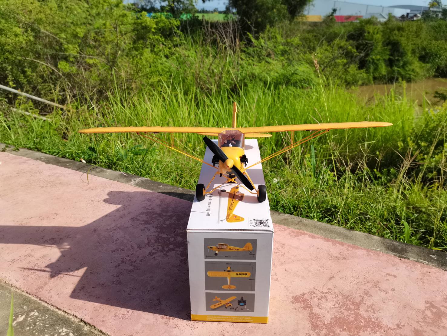 เครื่องบินบังคับ Wltoys XK A160-J3 SKYLARK 3D/6G เครื่องบิน G-NCUB EPP 650mm Wingspan RC เครื่องบินชุดพร้อมเล่น RTF
