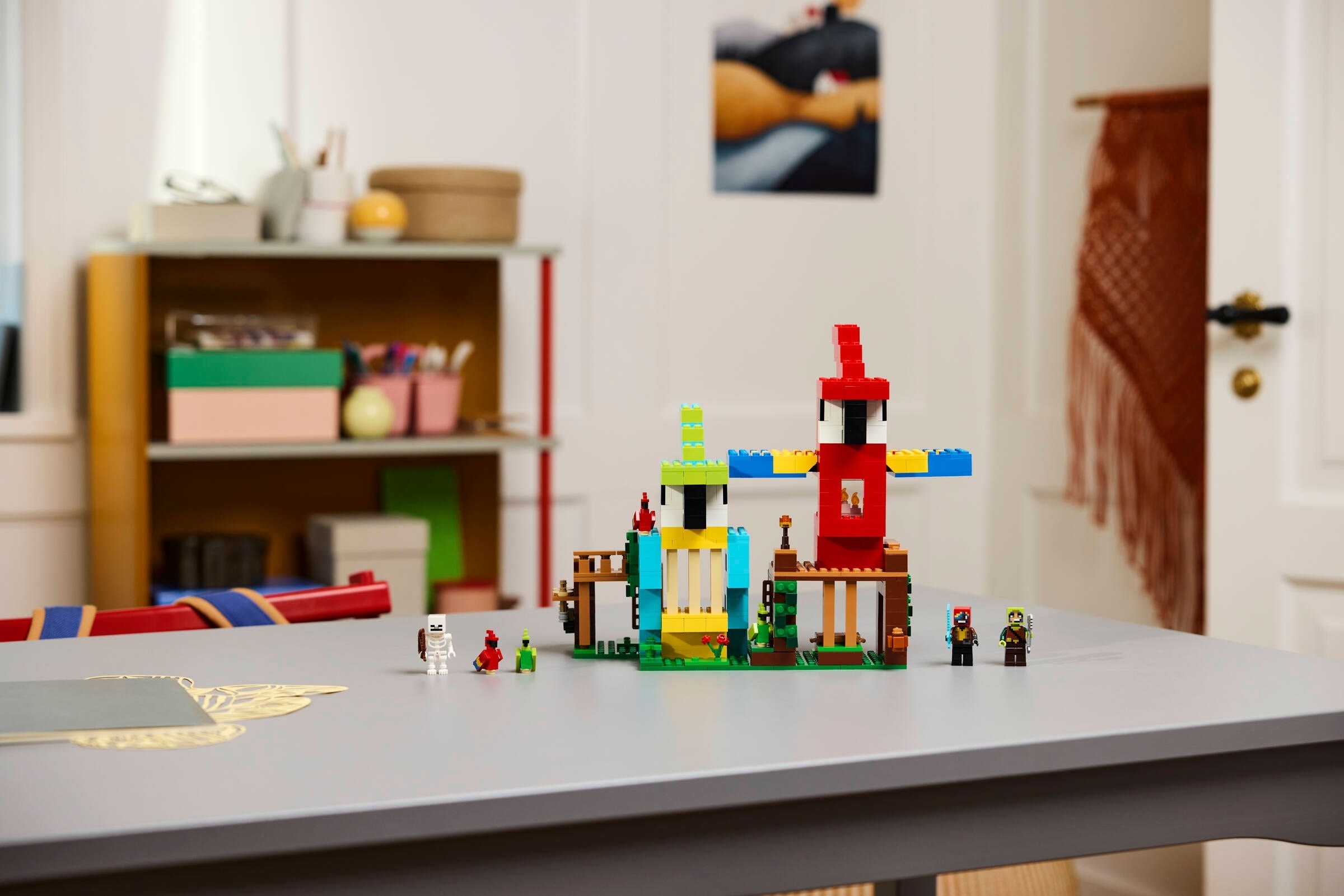 LEGO Minecraft เลโก้ 21282 The Parrot Houses