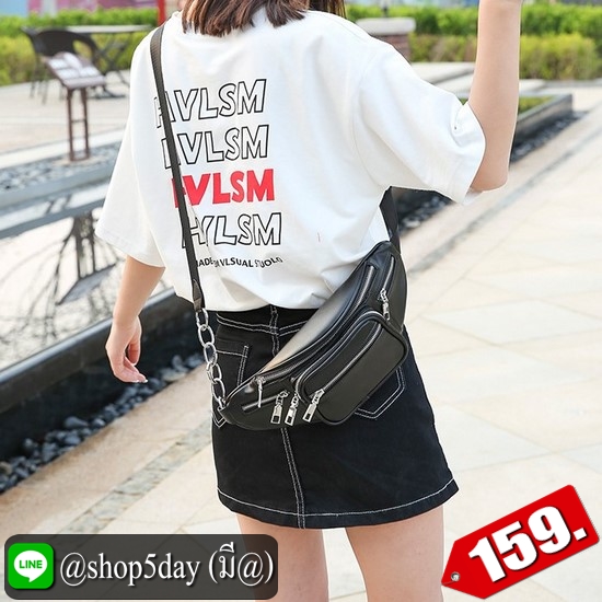 ♨️ กระเป๋าแฟชั่น คาดอก-คาดเอว หนัง PU OK ⚡️